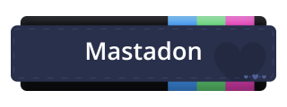 Mastadon Panel from Polysexual Pride Panel Theme.